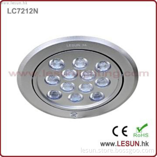 Modern design 12*1W recessed led spotlight for ceiling LC7212N
